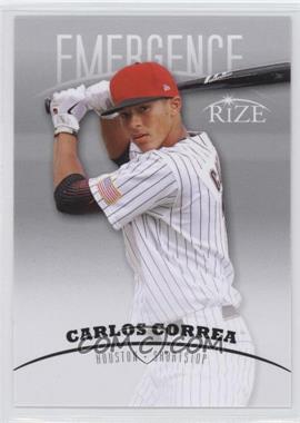 2012 Leaf Rize Draft - Emergence #EM-6 - Carlos Correa