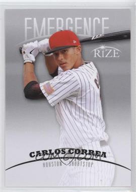 2012 Leaf Rize Draft - Emergence #EM-6 - Carlos Correa