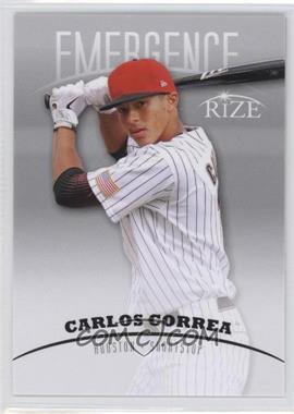 2012 Leaf Rize Draft - Emergence #EM-6 - Carlos Correa