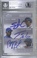 Miguel Sano, Jorge Soler, Byron Buxton [BAS BGS Authentic]