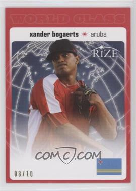 2012 Leaf Rize Draft - World Class - Red #WC-5 - Xander Bogaerts /10