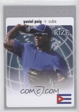 2012 Leaf Rize Draft - World Class #WC-16 - Yasiel Puig