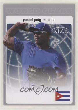 2012 Leaf Rize Draft - World Class #WC-16 - Yasiel Puig