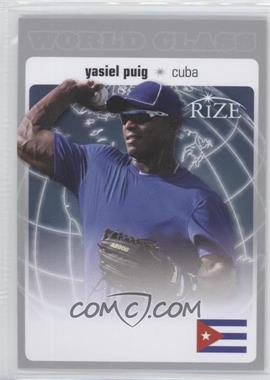 2012 Leaf Rize Draft - World Class #WC-16 - Yasiel Puig