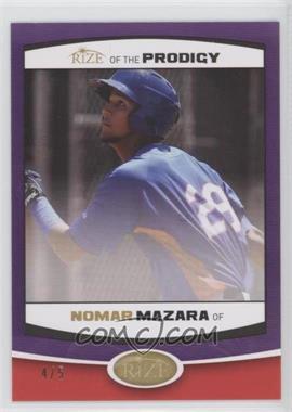 2012 Leaf Rize Draft - of the Prodigy - Purple #PRO-13 - Nomar Mazara /5