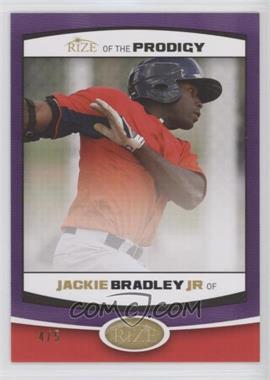 2012 Leaf Rize Draft - of the Prodigy - Purple #PRO-6 - Jackie Bradley Jr. /5