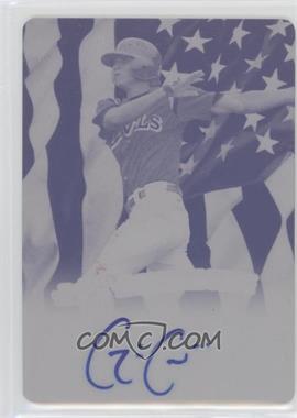 2012 Leaf Ultimate Draft - All American - Printing Plate Magenta #AA-GC1 - Gavin Cecchini /1