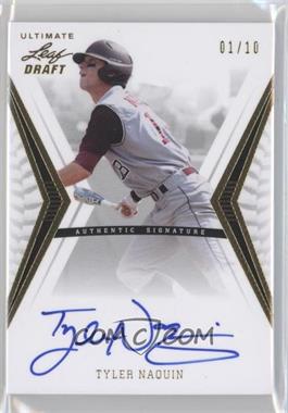 2012 Leaf Ultimate Draft - [Base] - Gold #BA-TN1 - Tyler Naquin /10