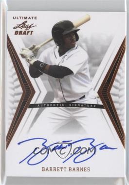 2012 Leaf Ultimate Draft - [Base] #BA-BB2 - Barrett Barnes