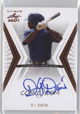 2012 Leaf Ultimate Draft - [Base] #BA-DJD - D.J. Davis