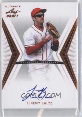 2012 Leaf Ultimate Draft - [Base] #BA-JB5 - Jeremy Baltz