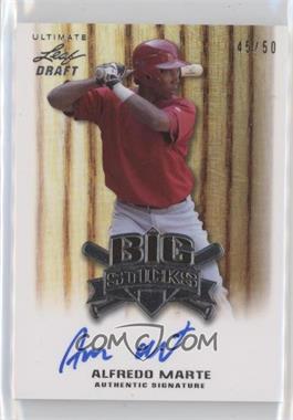 2012 Leaf Ultimate Draft - Big Sticks #BS-AM1 - Alfredo Marte /50