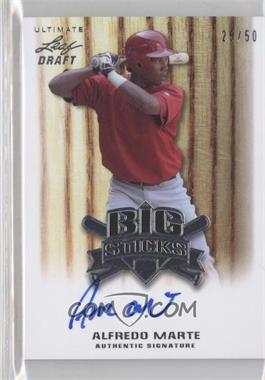 2012 Leaf Ultimate Draft - Big Sticks #BS-AM1 - Alfredo Marte /50