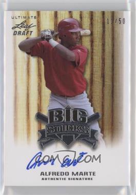 2012 Leaf Ultimate Draft - Big Sticks #BS-AM1 - Alfredo Marte /50