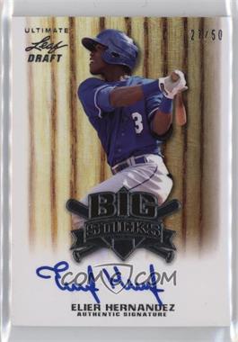 2012 Leaf Ultimate Draft - Big Sticks #BS-EH1 - Elier Hernandez /50