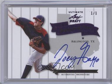 2012 Leaf Ultimate Draft - Heading to the Show - Purple #HS-JG1 - Joey Gallo /1