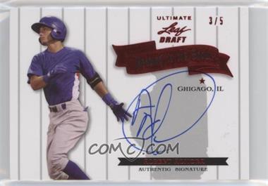 2012 Leaf Ultimate Draft - Heading to the Show - Red #HS-AA1 - Albert Almora /5