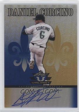 2012 Leaf Valiant - [Base] - Blue #VA-DC1 - Daniel Corcino /25