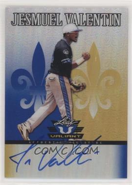 2012 Leaf Valiant - [Base] - Blue #VA-JV1 - Jesmuel Valentin /25