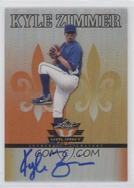 2012 Leaf Valiant - [Base] - Orange #VA-KZ1 - Kyle Zimmer /99