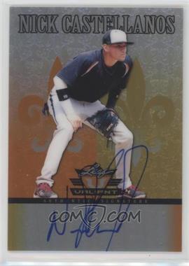 2012 Leaf Valiant - [Base] - Orange #VA-NC1 - Nick Castellanos /99