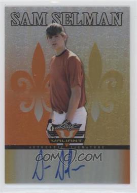 2012 Leaf Valiant - [Base] - Orange #VA-SS1 - Sam Selman /99