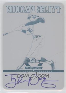 2012 Leaf Valiant - [Base] - Printing Plate Black #VA-TN1 - Tyler Naquin /1