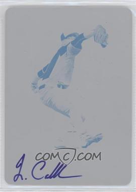 2012 Leaf Valiant - [Base] - Printing Plate Cyan #VA-JC1 - Jamie Callahan /1