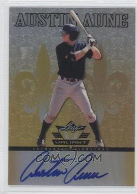 2012 Leaf Valiant - [Base] - Yellow #VA-AA2 - Austin Aune /10