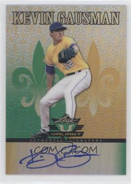 2012 Leaf Valiant - [Base] #VA-KG1 - Kevin Gausman