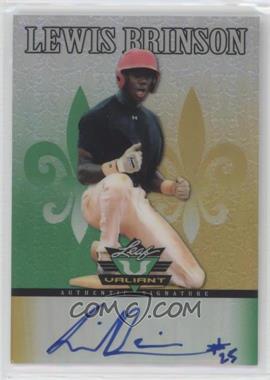 2012 Leaf Valiant - [Base] #VA-LB2 - Lewis Brinson