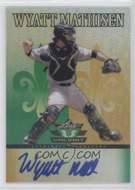 2012 Leaf Valiant - [Base] #VA-WM1 - Wyatt Mathisen