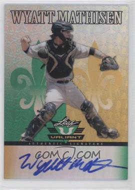 2012 Leaf Valiant - [Base] #VA-WM1 - Wyatt Mathisen