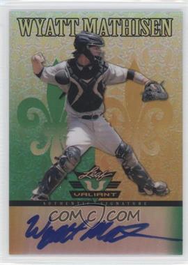 2012 Leaf Valiant - [Base] #VA-WM1 - Wyatt Mathisen