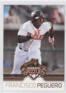 2012 MultiAd Sports Fresno Grizzlies - [Base] #21 - Francisco Peguero