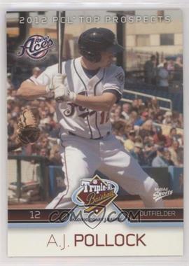 2012 MultiAd Sports Pacific Coast League Top Prospects - [Base] #22 - A.J. Pollock