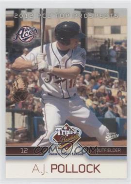 2012 MultiAd Sports Pacific Coast League Top Prospects - [Base] #22 - A.J. Pollock