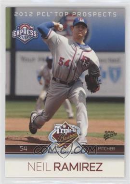 2012 MultiAd Sports Pacific Coast League Top Prospects - [Base] #26 - Neil Ramirez