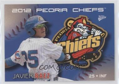 2012 MultiAd Sports Peoria Chiefs - [Base] #1 - Javier Baez
