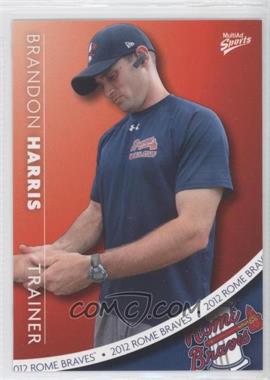 2012 MultiAd Sports Rome Braves - [Base] #33 - Brandon Harris