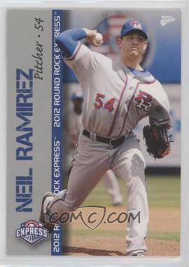 2012 MultiAd Sports Round Rock Express - [Base] #19 - Neil Ramirez