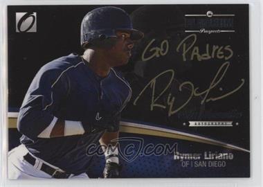 2012 Onyx Platinum Prospects - Autographs - Inscription Gold Ink #PPA8 - Rymer Liriano /5