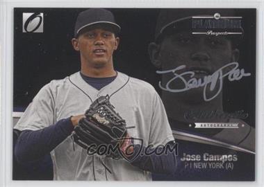 2012 Onyx Platinum Prospects - Autographs - Silver Ink #PPA4 - Jose Campos /140