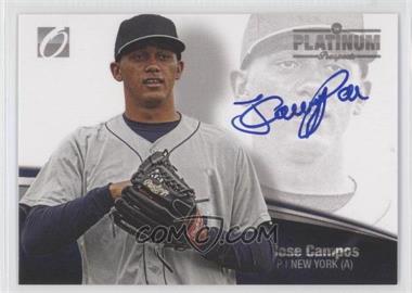 2012 Onyx Platinum Prospects - [Base] - Blue Ink Autographs #PP12 - Jose Campos /10