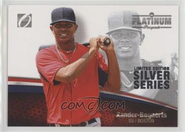 2012 Onyx Platinum Prospects - [Base] - Limited Edition Silver Series #PP07 - Xander Bogaerts /100
