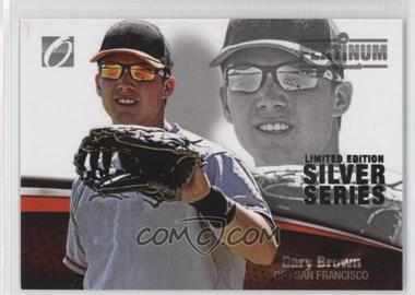 2012 Onyx Platinum Prospects - [Base] - Limited Edition Silver Series #PP09 - Gary Brown /100