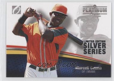 2012 Onyx Platinum Prospects - [Base] - Limited Edition Silver Series #PP33 - Marcell Ozuna /100