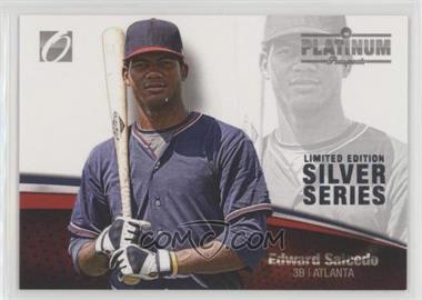 2012 Onyx Platinum Prospects - [Base] - Limited Edition Silver Series #PP38 - Edward Salcedo /100