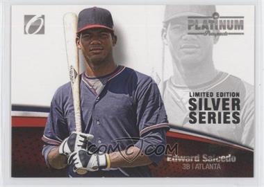 2012 Onyx Platinum Prospects - [Base] - Limited Edition Silver Series #PP38 - Edward Salcedo /100