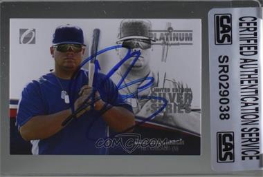 2012 Onyx Platinum Prospects - [Base] - Limited Edition Silver Series #PP47 - Dan Vogelbach /100 [CAS Certified Sealed]